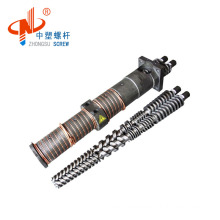 Conical Twin Screw barrel for plastic Extruder/PVC extruder screw barrel